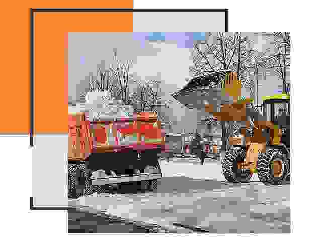 Вывоз снега в Энгельс